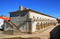 Former military barracks in Almeida historical village Royalty Free Stock Photo