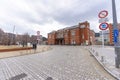 Former Moji Customs Office building in Kitakyushu, Japan.