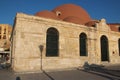 former mosque of the janissaries in chania in crete (greece)