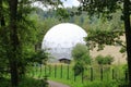 Former nato f20 satellite ground station satcom in pleisweiler-oberhofen near bad bergzabern in the palatinate in germany Royalty Free Stock Photo