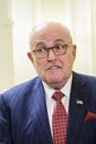 Former New York CIty Mayor Rudy Giuliani during visit to Kyiv, Ukraine. June 2017 Royalty Free Stock Photo