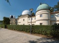 Former observatory on Petrin Hill in Prague Royalty Free Stock Photo