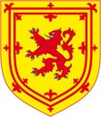 The former official royal coat of arms of Scotland