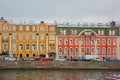 Former Olsufyev's mansion and building of city and regional courts in Saint Petersburg, Russia Royalty Free Stock Photo