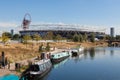 The former Olympic Stadium in London.