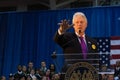 Former President Bill Clinton speaks Royalty Free Stock Photo