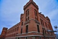 1871 Montana Territorial Prison in Deer Lodge 1912 red brick cell block