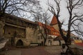 The Former Prison Tower Neitsitorn In Old Tallinn, Estonia. Maiden Tower