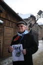 The former prisoner of Auschwitz-Birkenau