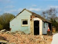 Former pub demolished. Site clearance and Demolition