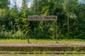 Railway station Bialowieza Towarowa