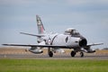 Former Royal Australian Air Force RAAF Commonwealth Aircraft Corporation CA-27 Sabre F-86 Sabre jet aircraft VH-IPN taxiing do