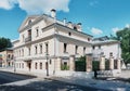 Former Shubinykh-Sytenko-Vladimirov Mansion, late 19th early 20th century, architectural monument, view from Uspensky Lane