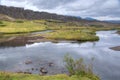 Former site of Althingi parliament in Iceland at Thingvellir national park