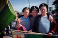 Former soldiers celebrating the Day of border guard