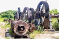 Former sugarcane factory Royalty Free Stock Photo