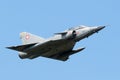 Former Swiss Air Force Dassault Mirage III fighter aircraft J-2012 HB-RDF Royalty Free Stock Photo