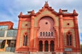 Former synagogue, now the Philharmonic Orchestra House, Uzhhorod, Ukraine Royalty Free Stock Photo