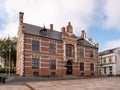 Old town hall on market square in Thisted, North Jutland, Denmark