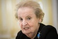Former U.S. Secretary of State Madeleine Albright Royalty Free Stock Photo