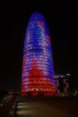 Torre GlÃÂ²ries - Torre Agbar -Barcelona Royalty Free Stock Photo