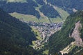 Formerly mining town Morzine in French Alps Royalty Free Stock Photo