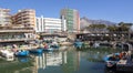 Formia harbor Royalty Free Stock Photo