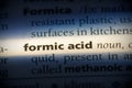 Formic acid