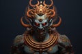 Formidable Ravana indian demon. Generate AI