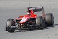Formula 1 Marussia - Jules Bianchi Royalty Free Stock Photo