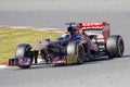Formula 1 Toro Rosso - Jean Eric Vergne Royalty Free Stock Photo