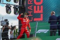 Formula 1 Championship Grand Prix Heineken Of Italy 2019 - Sunday - Podio Royalty Free Stock Photo