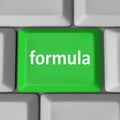 Formula Computer Key Button Calculate Figure Solution Problem