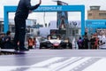 Formula E ePrix 2019 race track start line Royalty Free Stock Photo