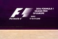Formula 1, Grand Prix of Europe, Baku 2016 banner