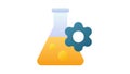 Formula ingredient experiment single isolated icon with smooth style Royalty Free Stock Photo