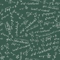 Formula math seamless pattern