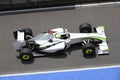 Formula One Car In Racing