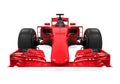 Formula One Race Car Isolated Royalty Free Stock Photo