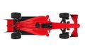 Formula One Race Car Isolated Royalty Free Stock Photo