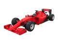 Formula One Race Car Isolated Royalty Free Stock Photo