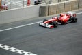 Formula One Racing Car - Ferrari Royalty Free Stock Photo