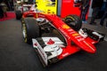 Formula One racing car Ferrari SF15-T, 2015. Royalty Free Stock Photo