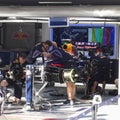 Formula One Red Bull Racing car - F1 Photos Royalty Free Stock Photo