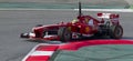 Formula One Teams Test Days at Catalunya circuit