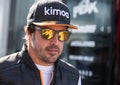 Formula One Test Days 2019 - Fernando Alonso Royalty Free Stock Photo