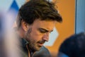 Formula One Test Days 2019 - Fernando Alonso Royalty Free Stock Photo