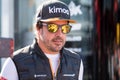 Formula One Test Days 2019 - Fernando Alonso Royalty Free Stock Photo