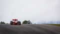 Formula racing car on track Royalty Free Stock Photo