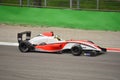 Formula Renault 2.0 car test at Monza Royalty Free Stock Photo